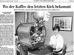 Ein Bericht des Schweinfurter Tagblatt / Mainpost Würzburg